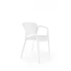 K491 Spisebordsstol - Hvid