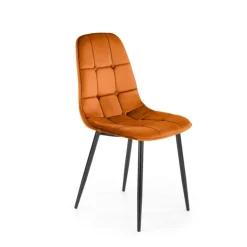 K417 Spisebordsstol - Kanel velour