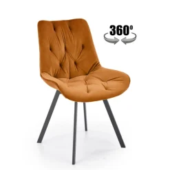 K519 Spisebordsstol - Kanelfarvet