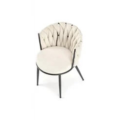 K516 Spisebordsstol - lyseBeige