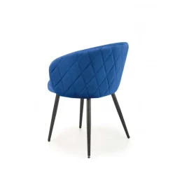 K430 Spisebordsstol - Mørkeblå