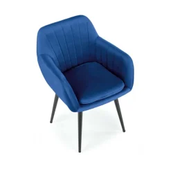 K429 Spisebordsstol - Mørkeblå