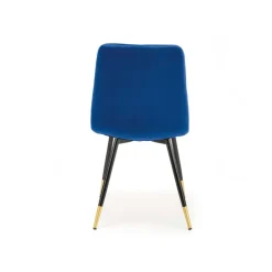 K438 Spisebordsstol - mørkeblå