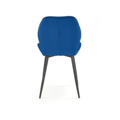 K453 Spisebordsstol - mørkeblå