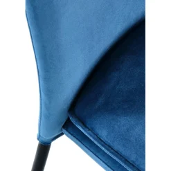 K443 Spisebordsstol - mørkeblå