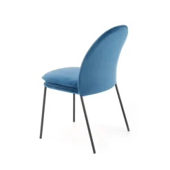 K443 Spisebordsstol - mørkeblå