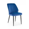 K432 Spisebordsstol - mørkeblå