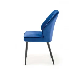K432 Spisebordsstol - mørkeblå