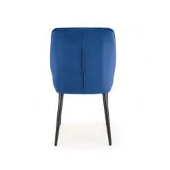 K432 Spisebordsstol - mørkeblå