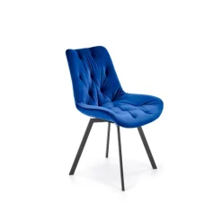 K519 Spisebordsstol - mørkeblå