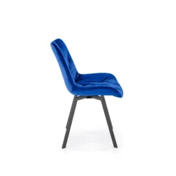 K519 Spisebordsstol - mørkeblå