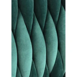 K436 Spisebordsstol - Mørkegrøn / guld