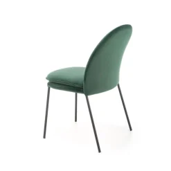 K443 Spisebordsstol - Mørkegrøn