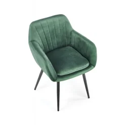 K429 Spisebordsstol - Mørkegrøn