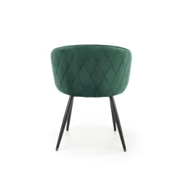 K430 Spisebordsstol - Mørkegrøn