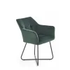 K377 Spisebordsstol - Mørkegrøn