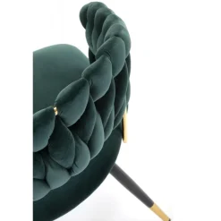 K551 Spisebordsstol - Mørkegrøn