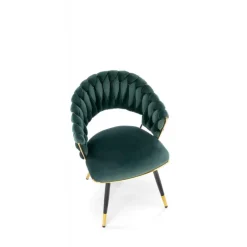 K551 Spisebordsstol - Mørkegrøn