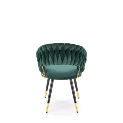 K551 Spisebordsstol - Mørkegrøn