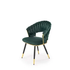 K551 Spisebordsstol - Mørkegrøn