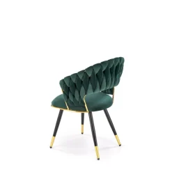 K551 Spisebordsstol - Mørkegrøn