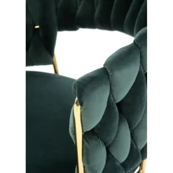 K551 Spisebordsstol - Mørkegrøn