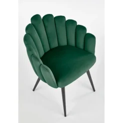 K410 Spisebordsstol - Mørkegrøn