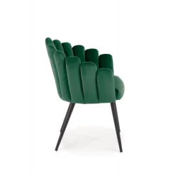 K410 Spisebordsstol - Mørkegrøn