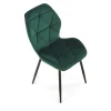 K453 Spisebordsstol - Mørkegrøn