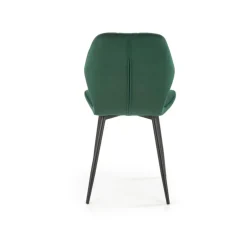 K453 Spisebordsstol - Mørkegrøn