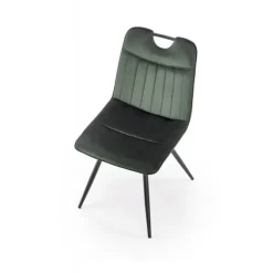 K521 Spisebordsstol - Mørkegrøn
