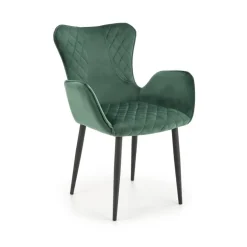 K427 Spisebordsstol - Mørkegrøn