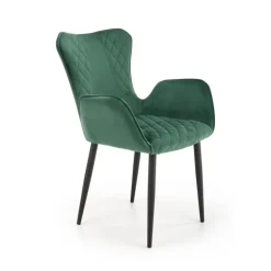 K427 Spisebordsstol - Mørkegrøn