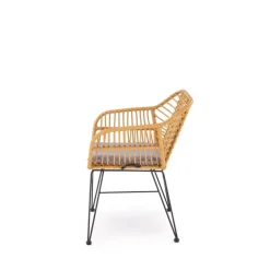 K541 Spisebordsstol - Naturlig / Grå