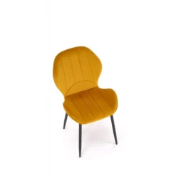 K538 Spisebordsstol - Sennepsgul