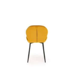K538 Spisebordsstol - Sennepsgul