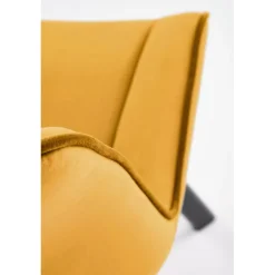 K520 Spisebordsstol - Sennepsgul / Sort