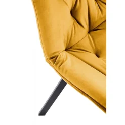 K519 Spisebordsstol - Sennepsgulsgul