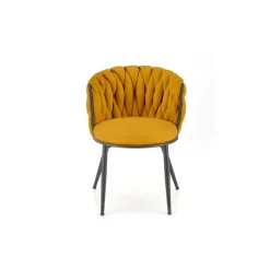K516 Spisebordsstol - Sennepsgul