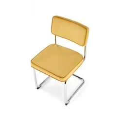 K510 Spisebordsstol - Sennepsgulsfarvet
