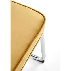 K510 Spisebordsstol - Sennepsgulsfarvet