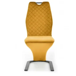 K442 Spisebordsstol - Sennepsgul
