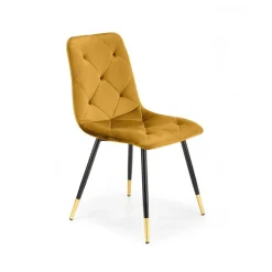 K438 Spisebordsstol - Sennepsgul