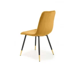 K438 Spisebordsstol - Sennepsgul