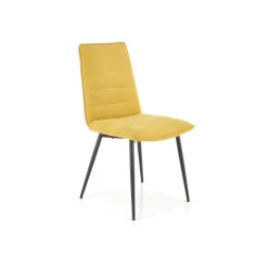 K493 Spisebordsstol - Sennepsgulsfarvet