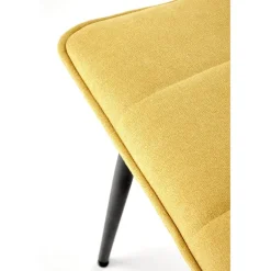 K493 Spisebordsstol - Sennepsgulsfarvet