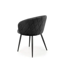 K430 Spisebordsstol - Sort