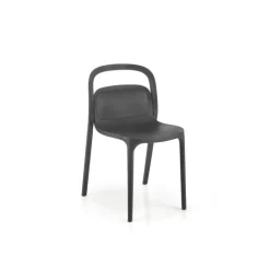 K490 Spisebordsstol - Sort