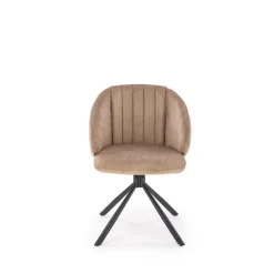 K533 Spisebordsstol - Sort / Cappuccino