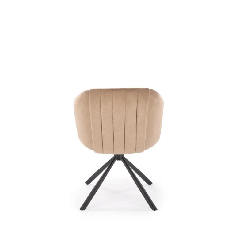 K533 Spisebordsstol - Sort / Cappuccino